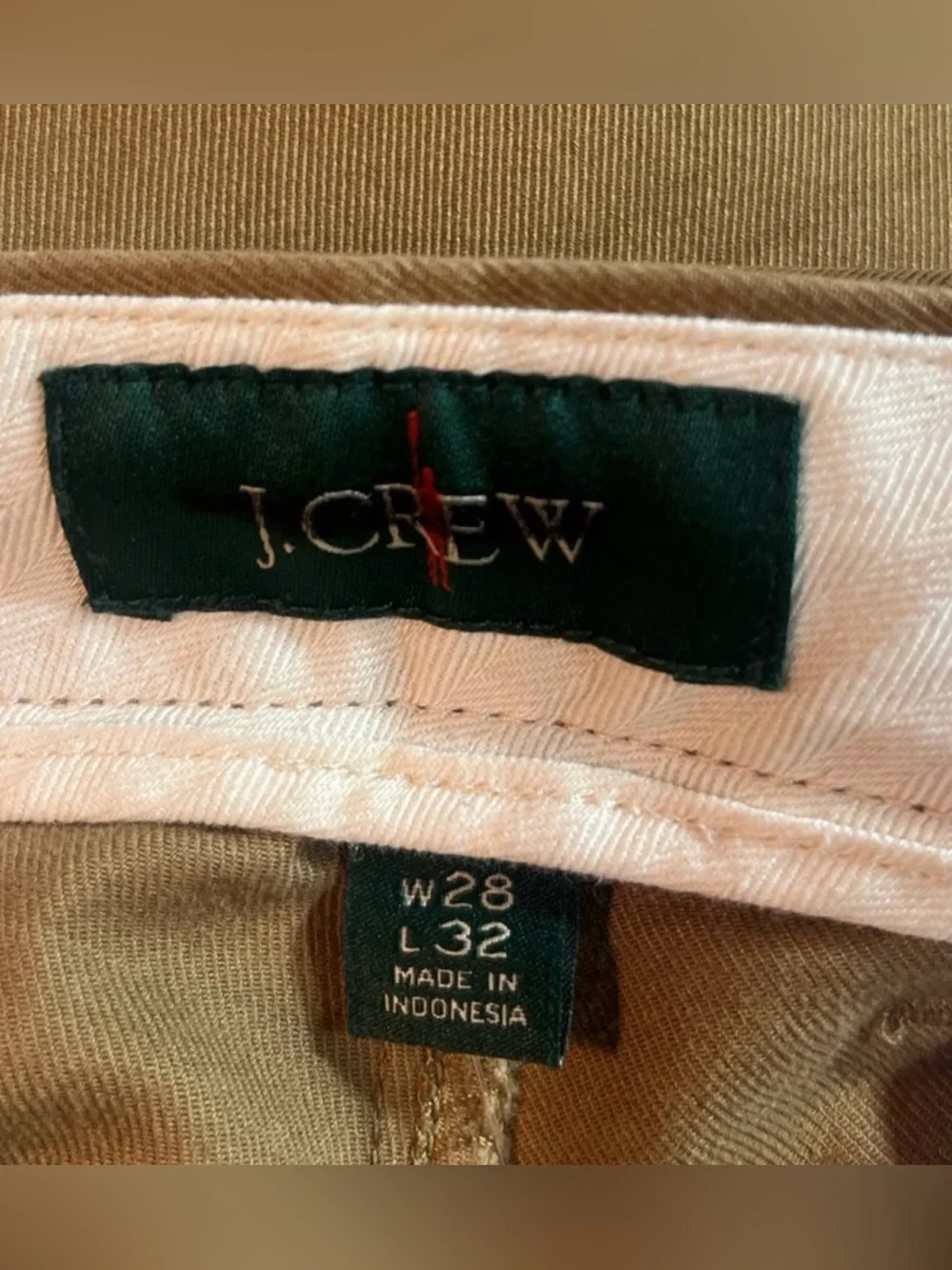 J.Crew New Slim Fit Stretch Chino